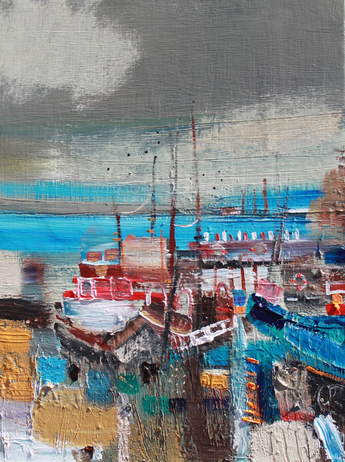 'Bits and Boats' by artist Rosanne Barr